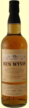 Ben Wyvis 27 years old whisky