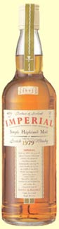 Imperial 1979 malt whisky