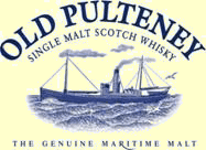 Pulteney single malt whisky logo