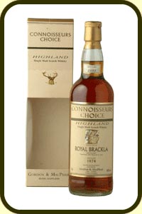 Royal Brackla whisky from Scotland