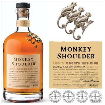 Monkey Shoulder blended whisky