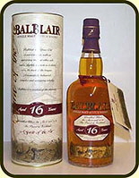 Balblair Scotch whisky - 16 years old