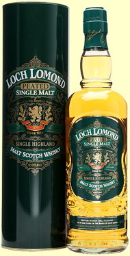 Loch Lomond Scotch malt whisky - peated