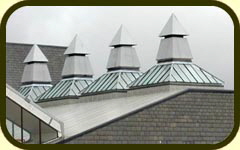 Allt-A-Bhainne distillery - Vents on the roof