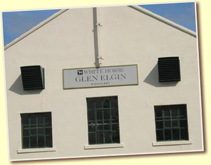 The White Horse / Glen Elgin sign