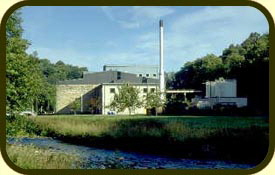 Glendullan distillery in Dufftown